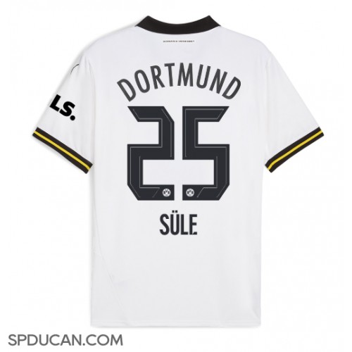 Muški Nogometni Dres Borussia Dortmund Niklas Sule #25 Rezervni 2024-25 Kratak Rukav